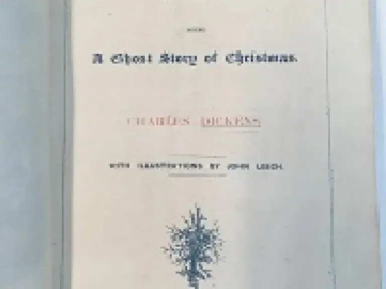 A Christmas Carol Title Page