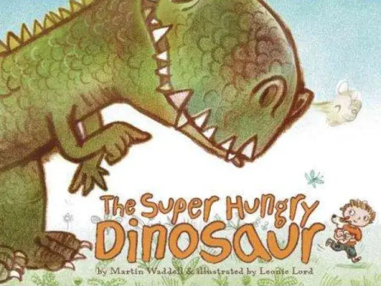 Super Hungry Dinosaur Book Cover